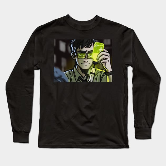 herbert west 💉🧪 Long Sleeve T-Shirt by jcnitorarts 